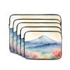 10 Inch Laptop Case Computer Sleeve Shockproof Water-Resistant Notebook Case Bag for Business Travel and Daily Use Beautiful Mt. Fuji Print Prints view 2