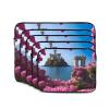 12 Inch Laptop Case Computer Sleeve Shockproof Water-Resistant Notebook Case Bag for Business Travel and Daily Use Beautiful Sea with Flowers Prints view 2