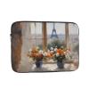 12 Inch Laptop Case Computer Sleeve Shockproof Water-Resistant Notebook Case Bag for Business Travel and Daily Use Beautiful Vase Prints view 1