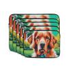 12 Inch Laptop Case Computer Sleeve Shockproof Water-Resistant Notebook Case Bag for Business Travel and Daily Use A Cute Dog Prints view 2