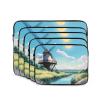 13 Inch Laptop Case Computer Sleeve Shockproof Water-Resistant Notebook Case Bag for Business Travel and Daily Use Beautiful Bridge Prints view 2