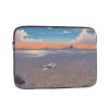 13 Inch Laptop Case Computer Sleeve Shockproof Water-Resistant Notebook Case Bag for Business Travel and Daily Use Airplane in The Distance Prints view 1