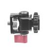NovelGoal Mini Tripod Ball Head Hot Shoe Adapter 360 Degree Rotatable 1/4" Screw Mount for SLR Camera LED Flash Monitor Accessories view 2