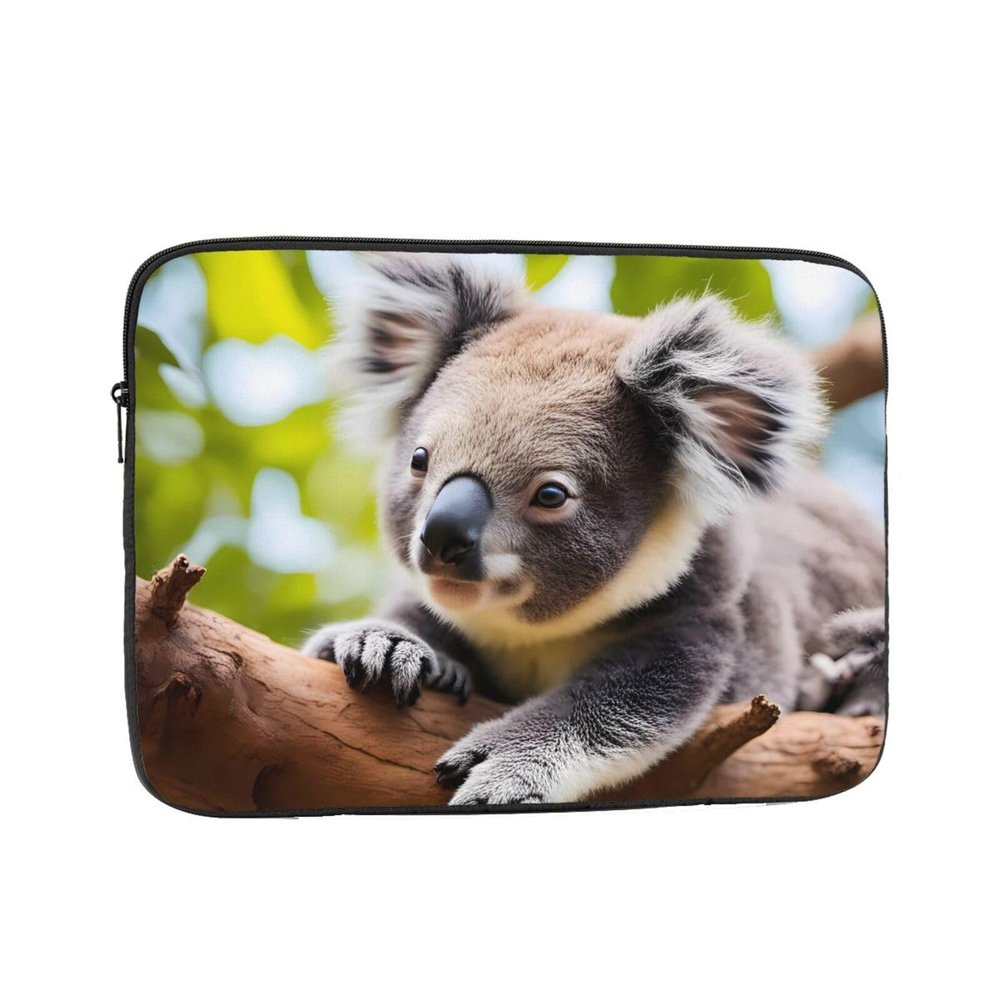 15 Inch Laptop Case Computer Sleeve Shockproof Water-Resistant Notebook Case Bag for Business Travel and Daily Use A Little Koala Prints
