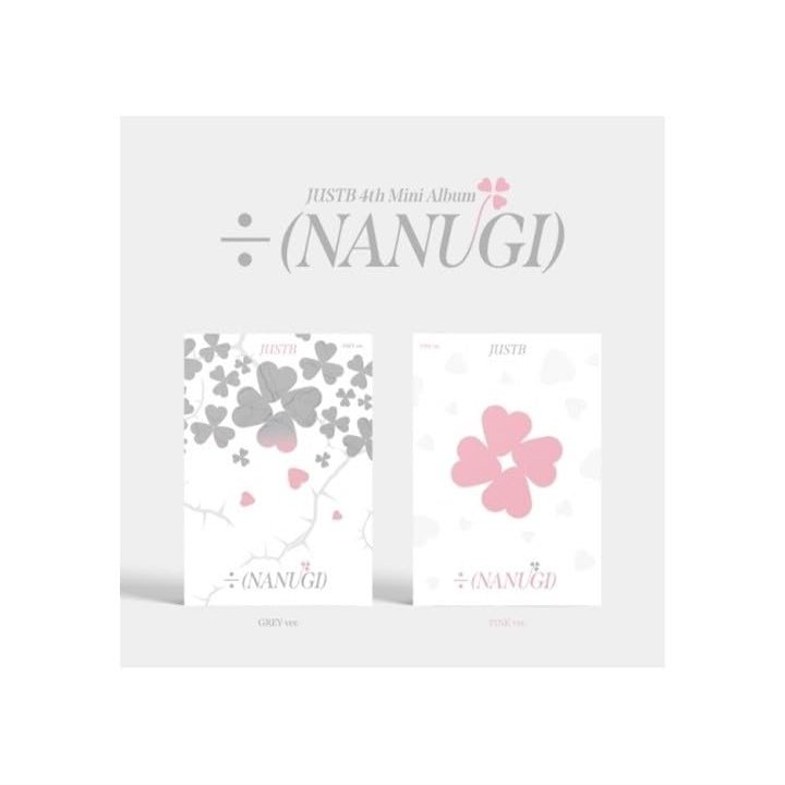 JUST B - NANUGI (4th Mini Album) CD+Folded Poster (Grey ver. / CD Only, No Poster)