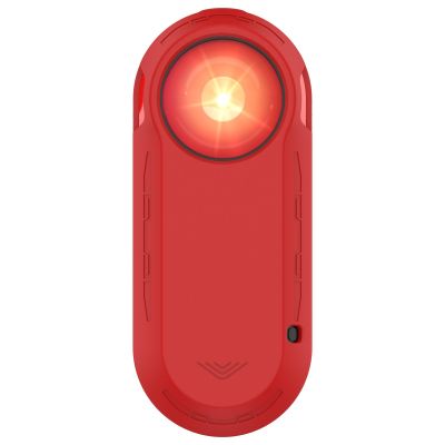 Silicone Case Compatible with Garmin Varia RTL515, Protective Case Cover Sleeve Protector Bumper for Garmin Varia RTL515 Rearview Radar Taillight Accessories (Red)