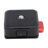 Quick Release Plate, Quick Assembly and Disassembly, Sturdy and, Anti Slip Rubber Pad, Versatile Expansion, Lightweight and Compact for Tripod Stabilizer view 3