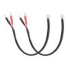 Sousery 2 Packs of RJ11 Mirror Wire Power Cord Compatible with Uniden Radar Detectors R1 R3 R4 R7 R8 (3005201U) view 1