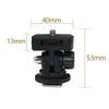 FEICHAO Hot Shoe Base 1/4" Screw Mount Adapter for Fill Light Expansion DSLR Cameras Accessories view 2