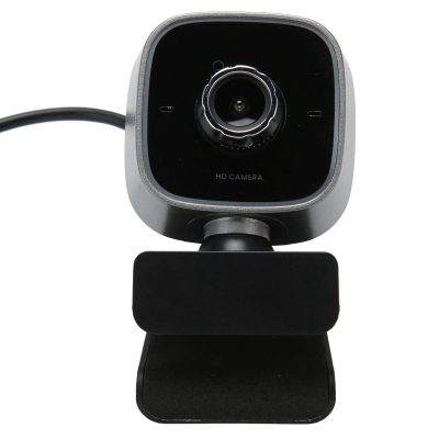 USB Web Camera, 30fps Plug and Play Multifunction Clear Sound Pickup HD Webcam Optical Lens for Computer for Online Classes for Laptop for Video Chat