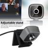 USB Web Camera, 30fps Plug and Play Multifunction Clear Sound Pickup HD Webcam Optical Lens for Computer for Online Classes for Laptop for Video Chat view 2