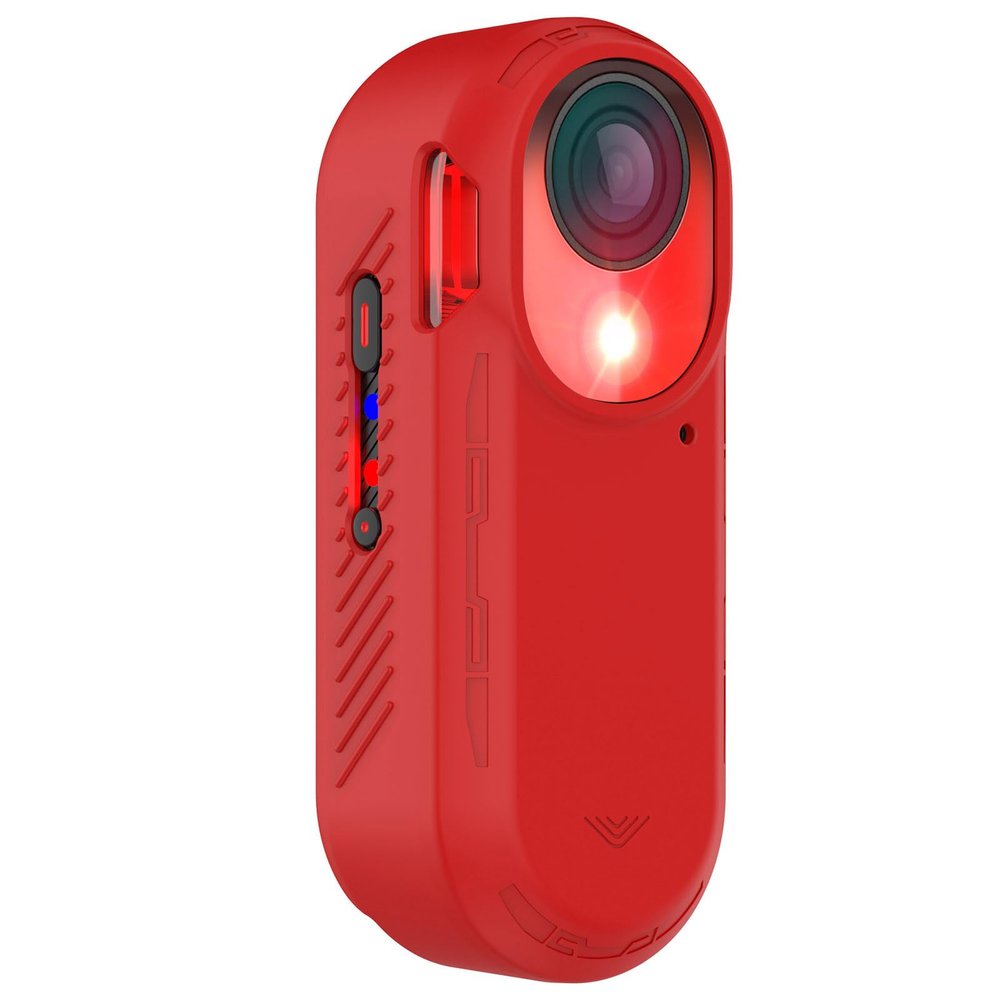 Case Shell Compatible with Garmin Varia RCT715, Soft Anti Drop TPU Protective Replacement Case Cover Shell Protector Coverage for Garmin Varia RCT715 Bicycle Radar Light Accessories (Red)
