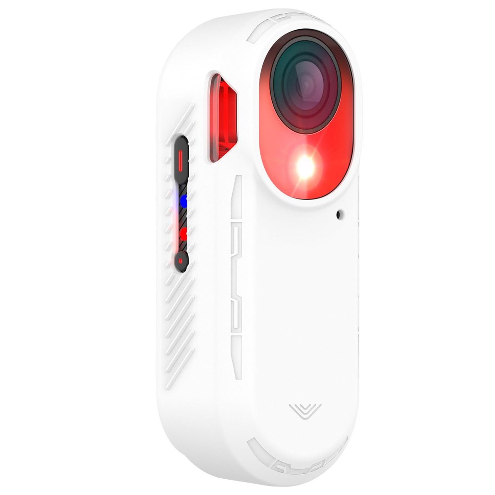 Case Shell Compatible with Garmin Varia RCT715, Soft Anti Drop TPU Protective Replacement Case Cover Shell Protector Coverage for Garmin Varia RCT715 Bicycle Radar Light Accessories (White)