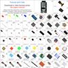 Freenove ESP32 Kit Dev CAM Board Ultimate Starter Kit, Dual-core 32-bit 240 MHz Microcontroller, Onboard Camera WiFi+BT, 795-Page Tutorial, Python C Java Code, 122 Projects, 240 Items view 2