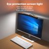 QANYEGN Curved Computer Monitor Light, Asymmetric Optical Touch Dimmable Screen Monitor Light, Computer Desk Lamp Without Screen Flare, 7 Color RGB, 5V 1A for Curved Screens view 3
