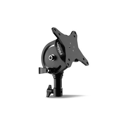 PROAIM 360 Rotation (75mm/100mm) Tilting Monitor Mount. Comes with a 5/8 Baby Pin Receiver. Tilt Range: 230. Payload up to 22kg / 50lb (P-ROTN-01)