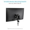 PROAIM 360 Rotation (75mm/100mm) Tilting Monitor Mount. Comes with a 5/8 Baby Pin Receiver. Tilt Range: 230. Payload up to 22kg / 50lb (P-ROTN-01) view 2