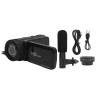 Video Camera Camcorder, 1080P 16MP Vlogging Camera Recorder with Rotatable Screen, External Microphone, Wide Angle Lens 16X Zoom Digital Video Camera for Audio Video Recording view 1