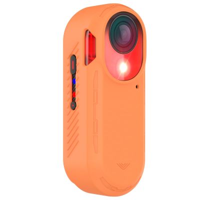 Case Shell Compatible with Garmin Varia RCT715, Soft Anti Drop TPU Protective Replacement Case Cover Shell Protector Coverage for Garmin Varia RCT715 Bicycle Radar Light Accessories (Orange)