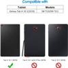 Case for Samsung Galaxy Tab A 10.1 Tablet 2019 SM-T510/T515, Multi-Angle Stand Smart Protective Cover, Shockproof Case Auto Sleep/Wake, Flaming Skull view 2