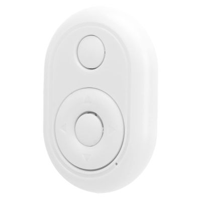 Bluetooth Remote Control Page Turner, for TikTok for App Camera Remote Shutter Selfie, Fingertip Video Controller for Cell Phone (White)