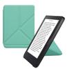 kwmobile Origami Case Compatible with Kobo Clara 2E / Tolino Shine 4 Case - Slim PU Leather Cover with Stand - Mint view 1