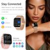 ZOSKVEE Smart Watch 45mm for Women Men(Dial/Answer Calls), 2.0" Fitness Tracker Watch with Heart Rate/Blood Pressure/Blood Oxygen Monitor for Android iOS view 3