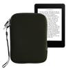 kwmobile Neoprene e-Reader Pouch Size 6" eReader - Universal eBook Sleeve Case with Zipper - Dark Green view 1