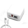 USB 2.0 Network Print Server USB Print Server 5V LAN Compact Print Share Server Print Server for for Android for Linux3.4(White) (US Plug) view 1