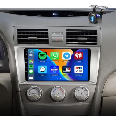 2+64G for Toyota Camry 2006 2007 2008 2009 2010 2011 Android Car Radio Stereo, Wireless Carplay Android Auto 9" Touch Screen Bluetooth Car Audio Receiver GPS WiFi Backup Camera FM/RDS SWC for Camry