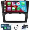 [4+64G] Car Stereo for Nissan Altima 2008-2012 Auto A/C Wireless Carplay Android Auto,9" Touch Screen Radio, Android/GPS/WiFi/EQ DSP/UI/Bluetooth5.0/SWC/Backup Camera for Nissan Altima Radio view 1