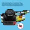 Cyrank Action Camera, HD 200 000 Px Sports Camera Small Bike Camera with Rechargeable Battery for Photos Live Streaming Vlogging view 3