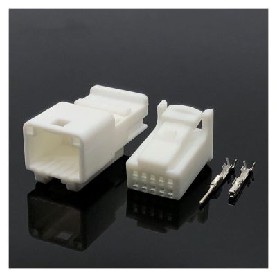 1 Set 8/10/12/16/20/22/24/28/32/40 Pin 0.7MM Car Navigation Reversing Mirror Wiring Harness Connector Automotive Audio Plug (Color : 10 Pin, Size : 1 Set)