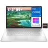 HP 17 17.3" HD+ Laptop Computer, 12th Gen Intel 10-Core i7-1255U up to 4.7GHz, 64GB DDR4 RAM, 2TB PCIe SSD, 802.11AC WiFi, Bluetooth 5.0, Natural Silver, Windows 11 Home, Zivcul view 1