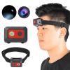 Pilipane Sports Action Camera, F18 Night Sight Heads Mounted 1080P HD Camera for Outdoor Sports Traveling Camcorder view 4