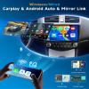 Car Radio for Honda Accord 7th 2003-2007[2+32G] Android13 Wireless Carplay Android Auto, 10.1 Inch Touch Screen Bluetooth Car Stereo,GPS Navigation, WiFi, FM Radio, SWC Backup Camera DSP view 3