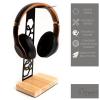 EWART WOODS Headphone Stand, Metal Headset Hanger Multi-Functional Gaming accessories, Gamer Earphones Holder, Minimalistic Headphones Organiser for Gamers, Gaming Setup accessories(Hexagon, Grey) view 2