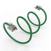 100Ft Cat5E UTP Ethernet Network Non Booted Cable Green view 1
