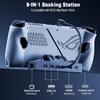 Kstkry Docking Station for ROG Ally/Steam Deck/Lenovo Legion Go,6-in-1 Dock with HDMI 2.0 4K@60Hz Gigabit Ethernet 3 USB-A and USB-C 3.0 Charging Compatible with ROG Ally/Steam Deck/Lenovo Legion Go view 2