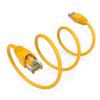 10Ft Cat6A UTP Ethernet Network Booted Cable Yellow view 1