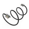 100Ft Cat6 UTP Ethernet Network Non Booted Cable Black view 1
