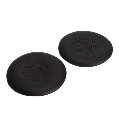 1 Pair Round Ear Pads Replacement Earpads Faux Leather Foam Universal Cushions Compatible for B825 Headphone, Earpads Cushions Replacement