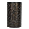 Gavigain Small Lamp Shade, Hollow Carved Lampshade, Barrel Metal Lampshade with Pattern of Windmill, Detachable Hollow Lampshade for E27 E26 Lamp Holder view 1