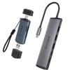 1pc 7 in 1 USB-C Hub & 1pc SD Card Reader view 1