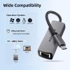 1pc USB C to 2.5Gbps Ethernet Adapter & 1pc SD Card Reader view 4