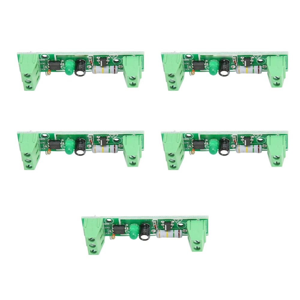 5PCS Optocoupler Isolation Module, 1 Channel Voltage Detection Board,220V AC Voltage Detection Board Support PLC