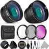 Essential 52mm Accessory Kit for Nikon D500, D750, D7200 D7100 D5300 D5200 D5100 D810 D610 D3300 D3200 D3100 D7000 D800 D600 D4x D3x Cameras and Lenses view 1
