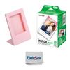 Fujifilm Instax Mini Twin Pack Instant Film Bundle with Frame for Instax Mini Prints (20 Sheets) view 1