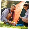 Sosoport 8sets Canopy Ropes Tent Fixing Tools Buckle for Outdoor Camping Lightweight Reflective Ropes Each view 4