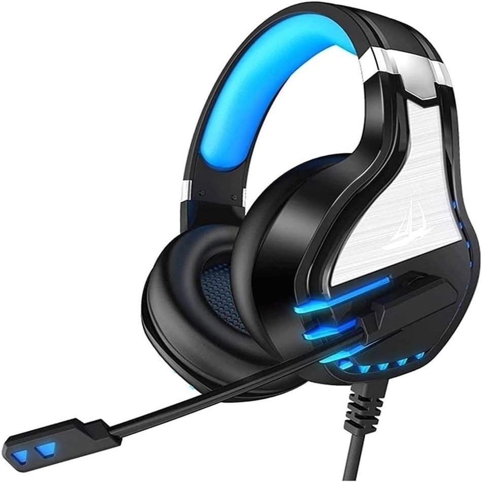 LEONYS Gaming Headset,Headphones and Microphones, Game Headphones with Noise Cancellation Microphones, Children's Adult Stereo Headphones,for PS4,PS5,PC,Laptop